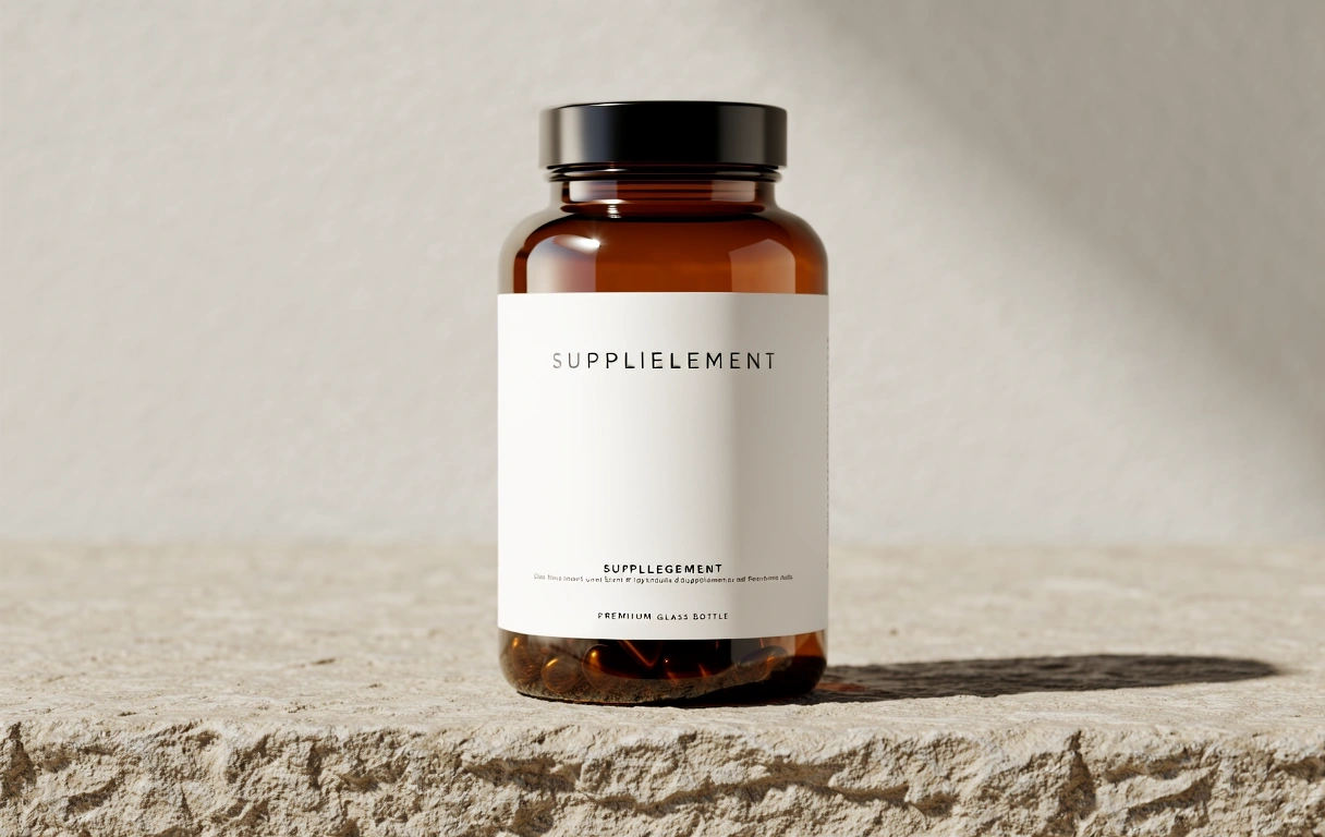 Premium Supplement Flasche